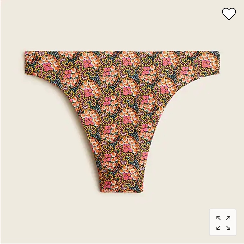 J. Crew High Rise Cheeky Bikini Bottom